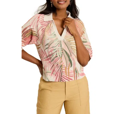 Tommy Bahama Palm Canyon Polo Sweater In Neutral