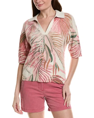 Tommy Bahama Palm Canyon Polo Sweater In Pink