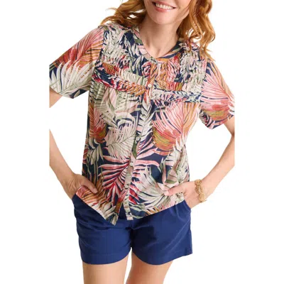 Tommy Bahama Palm Canyon Print Shrit In Multi