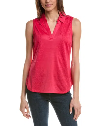 Tommy Bahama Palm Coast Floral Engineered Polo Shirt In Pink