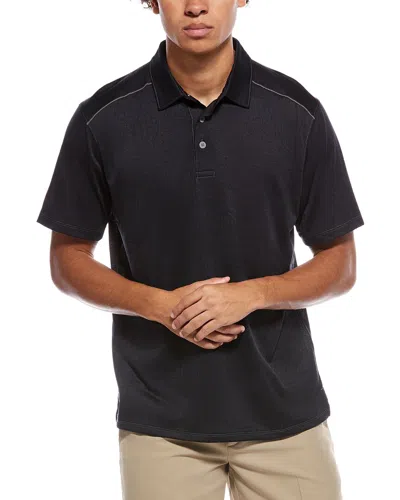 Tommy Bahama Palm Coast Isles Polo Shirt In Black