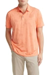 Tommy Bahama Palm Coast Palmera Islandzone® Recycled Polyester Polo In Peach Melt