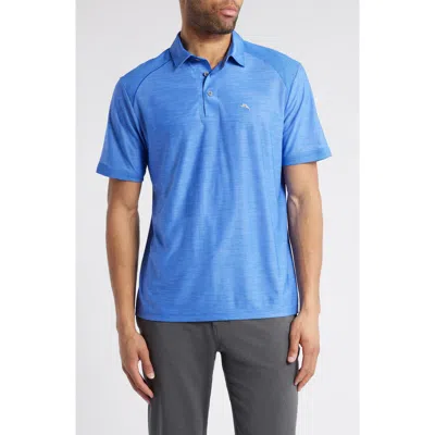 Tommy Bahama Palm Coast Pro Solid Polo In Blues