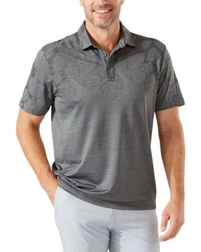 Tommy Bahama Palm Coast Tropic Fade Polo Shirt In Gray