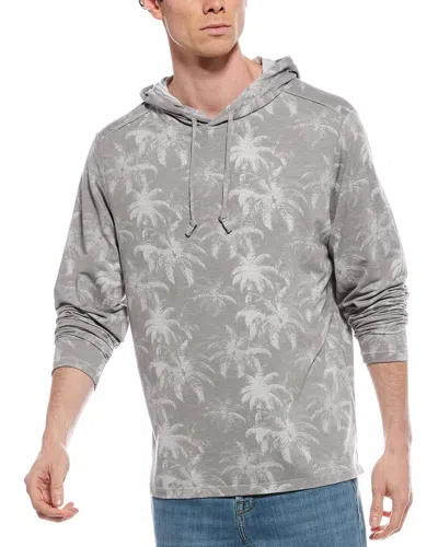 Tommy Bahama Palm Frenzy Hoodie In Gray