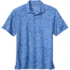 Tommy Bahama Palm Fresco Hibiscus Islandzone® Polo In Blue