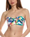 Tommy Bahama Palm Modern V-neck Top In Pink