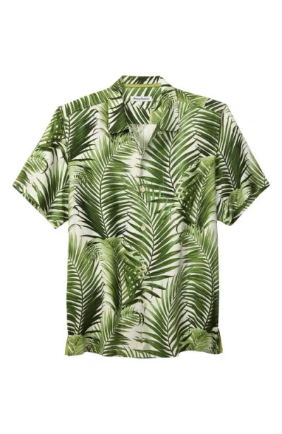 Tommy Bahama Palm Patrol Silk Camp Shirt In Continental