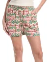 Tommy Bahama Palm Pointe Two Palms Linen Short In Multi