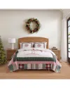 Tommy Bahama Palm Tree Patchwork Cotton Percale Quilt Set In Multi