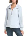Tommy Bahama Palm Voyage 1/2-zip Sweatshirt In Blue