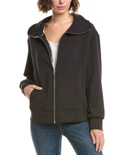 Tommy Bahama Palm Voyage Full Zip Jacket In Black
