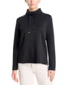 Tommy Bahama Palm Voyage Funnel Neck Sweater In Black