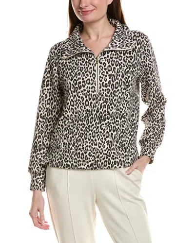 Tommy Bahama Palm Voyage Ocean Safari 1/2-zip Sweatshirt In Brown