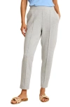 Tommy Bahama Palm Voyage Pintuck Pleat Knit Pants In Gray