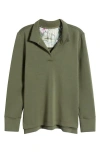 Tommy Bahama Palm Voyage Pullover In Beetle Green