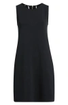 Tommy Bahama Palm Voyage Sleeveless Minidress In Black