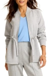 Tommy Bahama Palm Voyage Zip-up Jacket In Gray