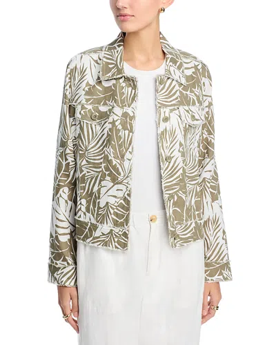 Tommy Bahama Palmae Beach Two Palms Linen Jacket In Multi