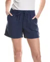 Tommy Bahama Palmbray High-rise Linen Easy Short In Blue