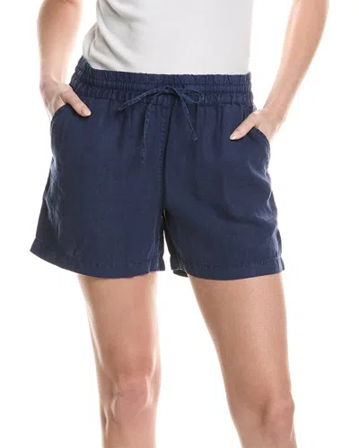 Tommy Bahama Palmbray High-rise Linen Easy Short In Blue
