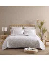 Tommy Bahama Palmday Of Cotton Reversible Quilt Set In Brown