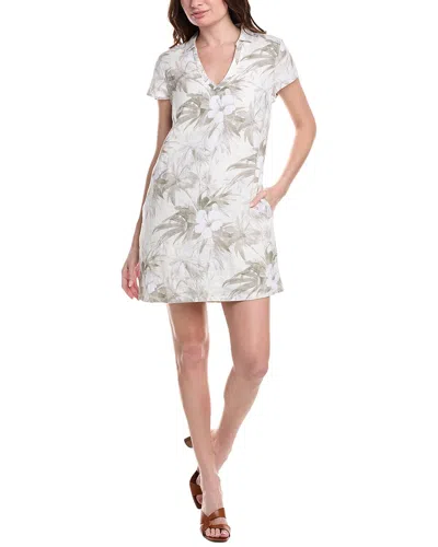 Tommy Bahama Palmeras Party Linen Shift Dress In Brown