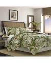 Tommy Bahama Palmiers 4pc Green Comforter Set In Green