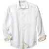 Tommy Bahama Paradise Breezer Linen Button-up Shirt In White