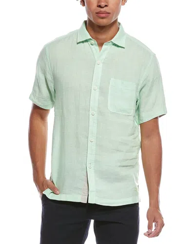 Tommy Bahama Paradise Breezer Linen Shirt In Green