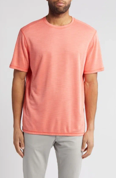 Tommy Bahama Paradise Isles Islandzone® Performance T-shirt In Coral Quartz