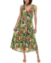 TOMMY BAHAMA TOMMY BAHAMA PARADISE PERFECT MIDI DRESS