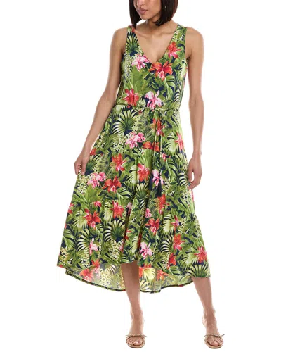 Tommy Bahama Paradise Perfect Midi Dress In Green