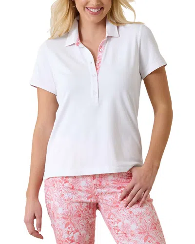 Tommy Bahama Paradise Pique Polo In White