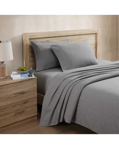 Tommy Bahama Paradise Twill Cotton Blend Sheet Set In Gray