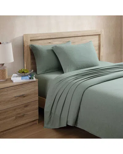 Tommy Bahama Paradise Twill Cotton Blend Sheet Set In Green