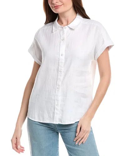 Tommy Bahama Paradiseshore Coastalina Linen Camp Shirt In White