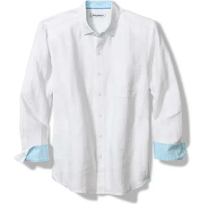 Tommy Bahama Paradiso Plaid Button-up Shirt In White