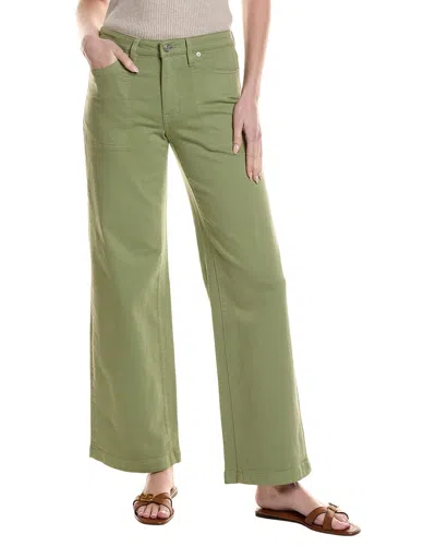 Tommy Bahama Patch Pocket High-rise Wide Leg Jean In Green