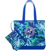 Tommy Bahama Patch Water-repellant Tote Bag With Pouch In Multi