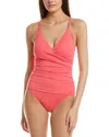 Tommy Bahama Pearl Underwire Twist Front One-piece