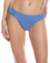 Tommy Bahama Pearl Side Shirred Hipster In Blue