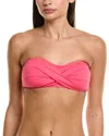 Tommy Bahama Pearl Twist Bandeau In Pink