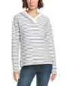 Tommy Bahama Pebble Bay Hoodie Popover In White