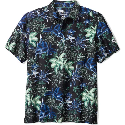 Tommy Bahama Pebble Coast Canopy Floral Islandzone® Polo In Blue