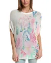 Tommy Bahama Perfectly Paradise Floral Mesh Sweater In White