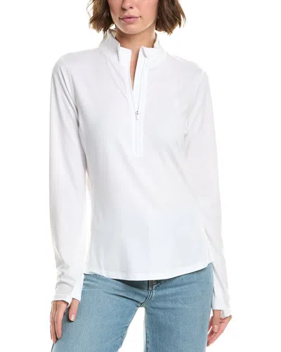 Tommy Bahama Playa Vista 1/4-zip Sweatshirt In White