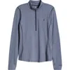 Tommy Bahama Playa Vista Islandzone® Quarter Zip Top In Island Navy Heather