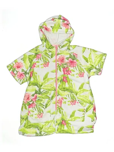 Pre-owned Tommy Bahama Kids' Poncho In Green
