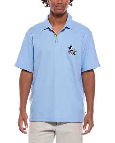 Tommy Bahama Poolside Party Five O'clock Polo Shirt In Blue